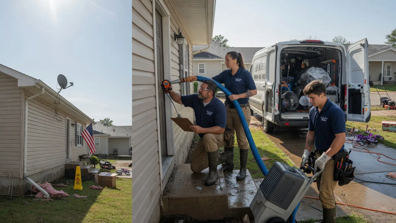 Ceiling Water Damage Restoration in Rock River, WY near me